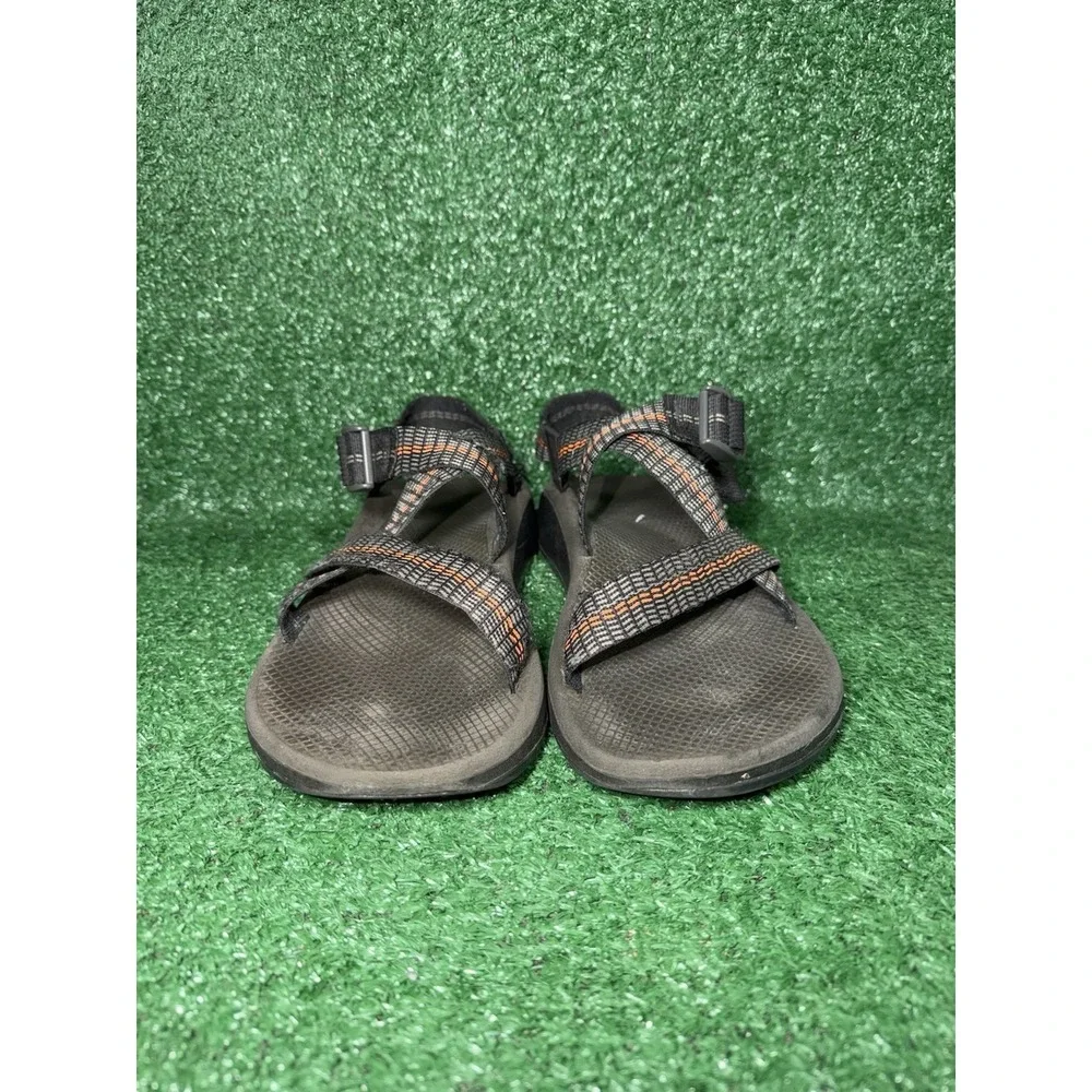 Chaco Mens Size 12 Z Cloud Classic Strappy Loop Outdoor Hiking Sandals Red Grey