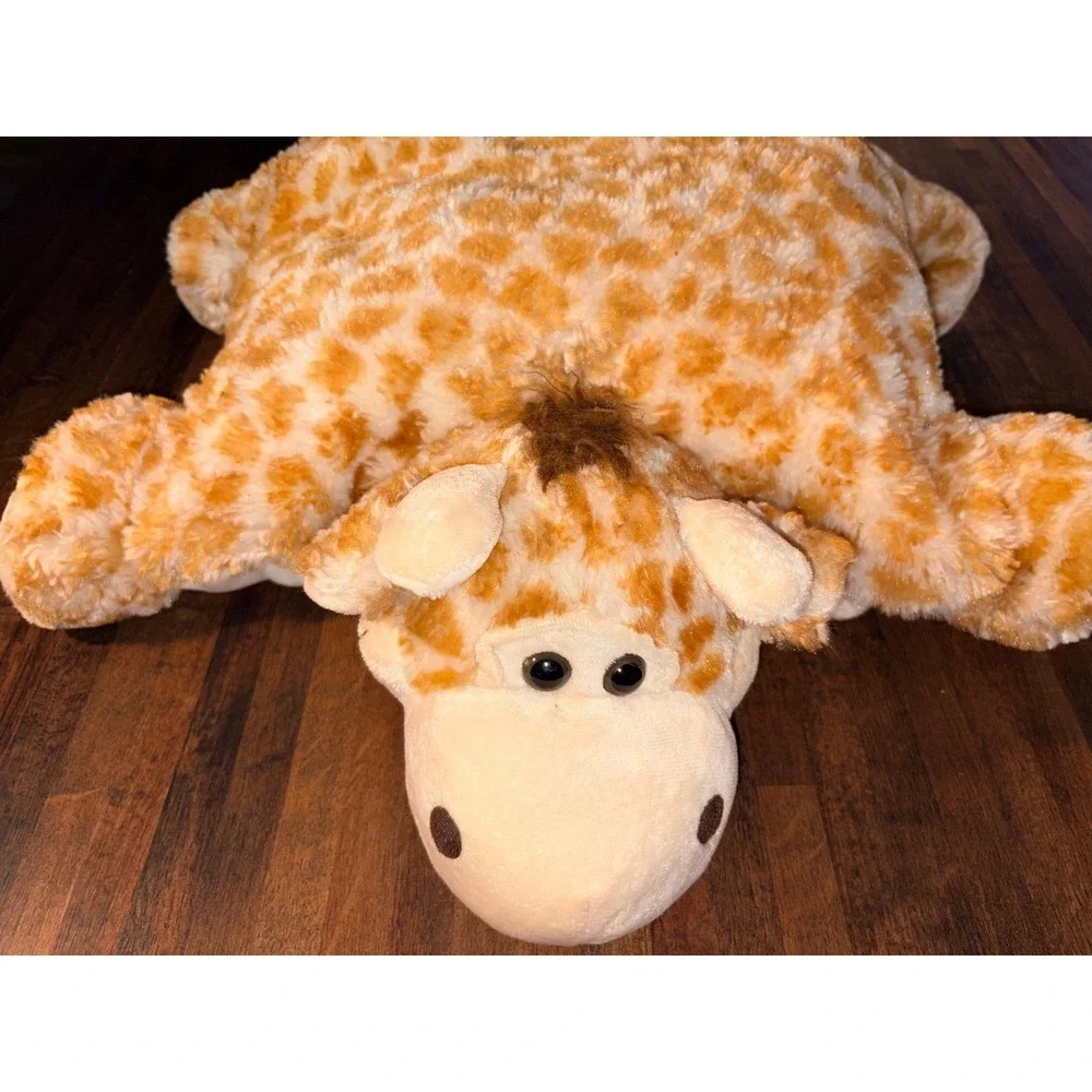 Pillow Chums Jerry the Giraffe Plush Stuffed Animal Pillow 15 Inch Tan Orange