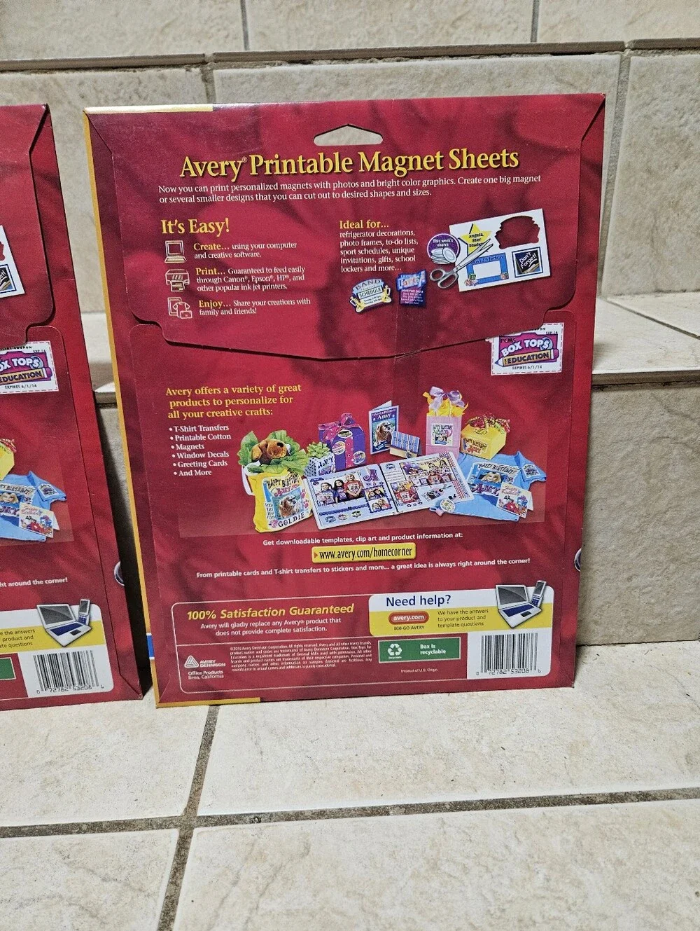 Avery printable magnet
