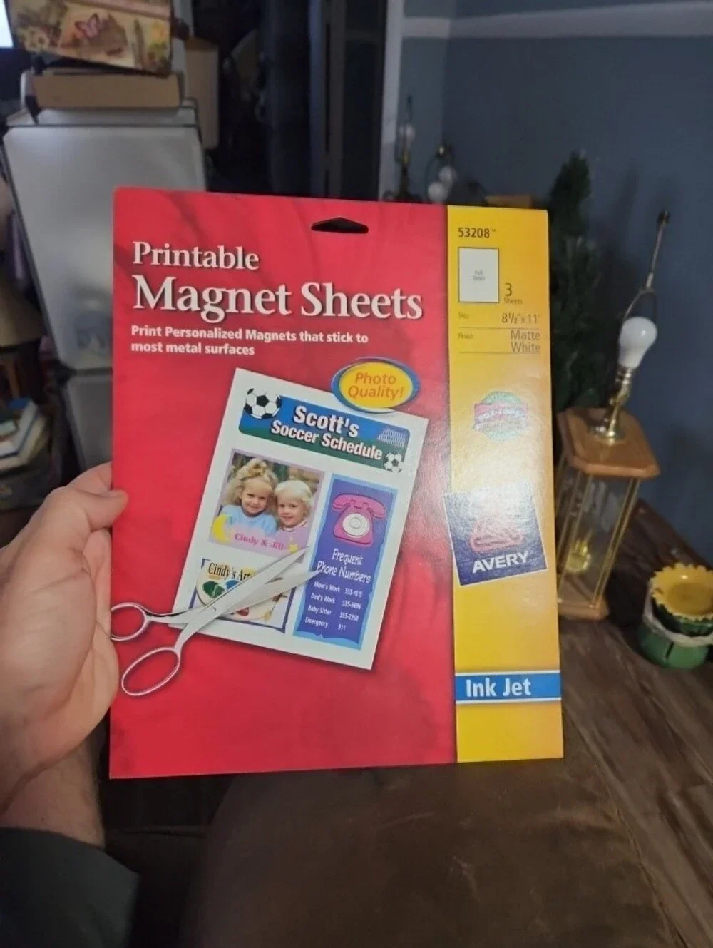Avery printable magnet