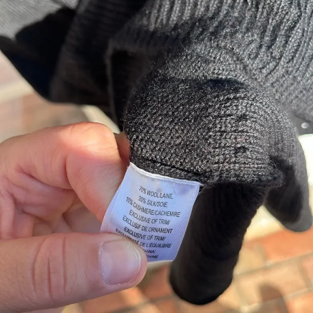 Milly any cashmere detailing