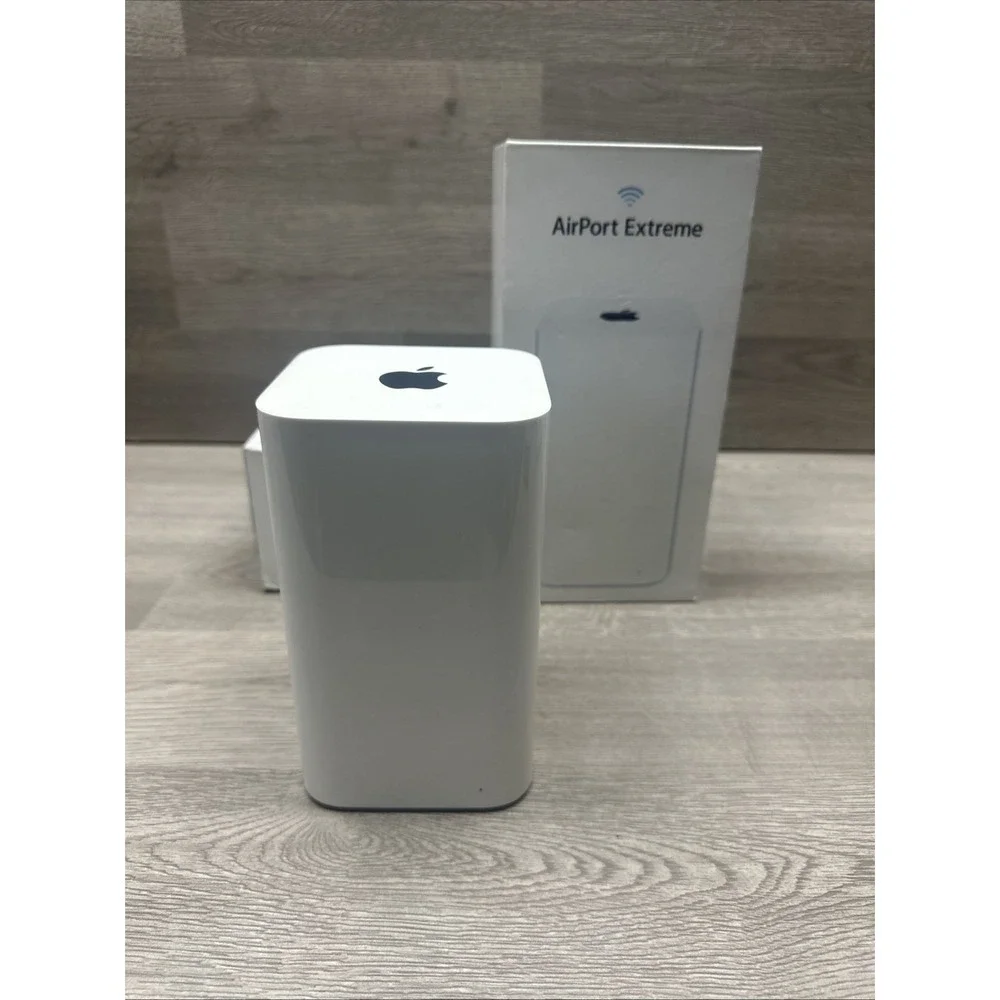 Apple AirPort Extreme Base Station‎ Only 802.11AC MEG918ZP/A Easy Set Up 6th Gen