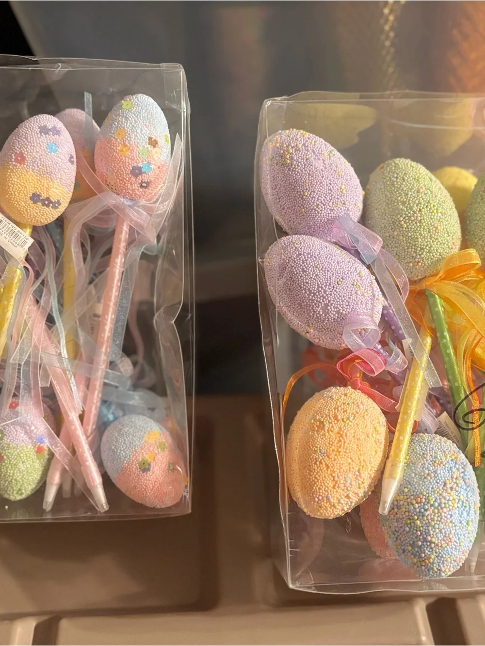 egg pens sets pastel
