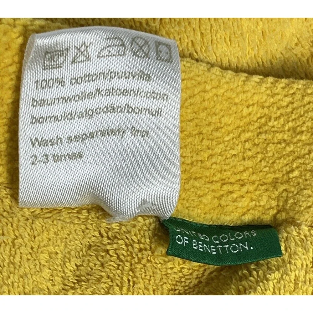 United Colors Of Benetton y2k 23 yellow