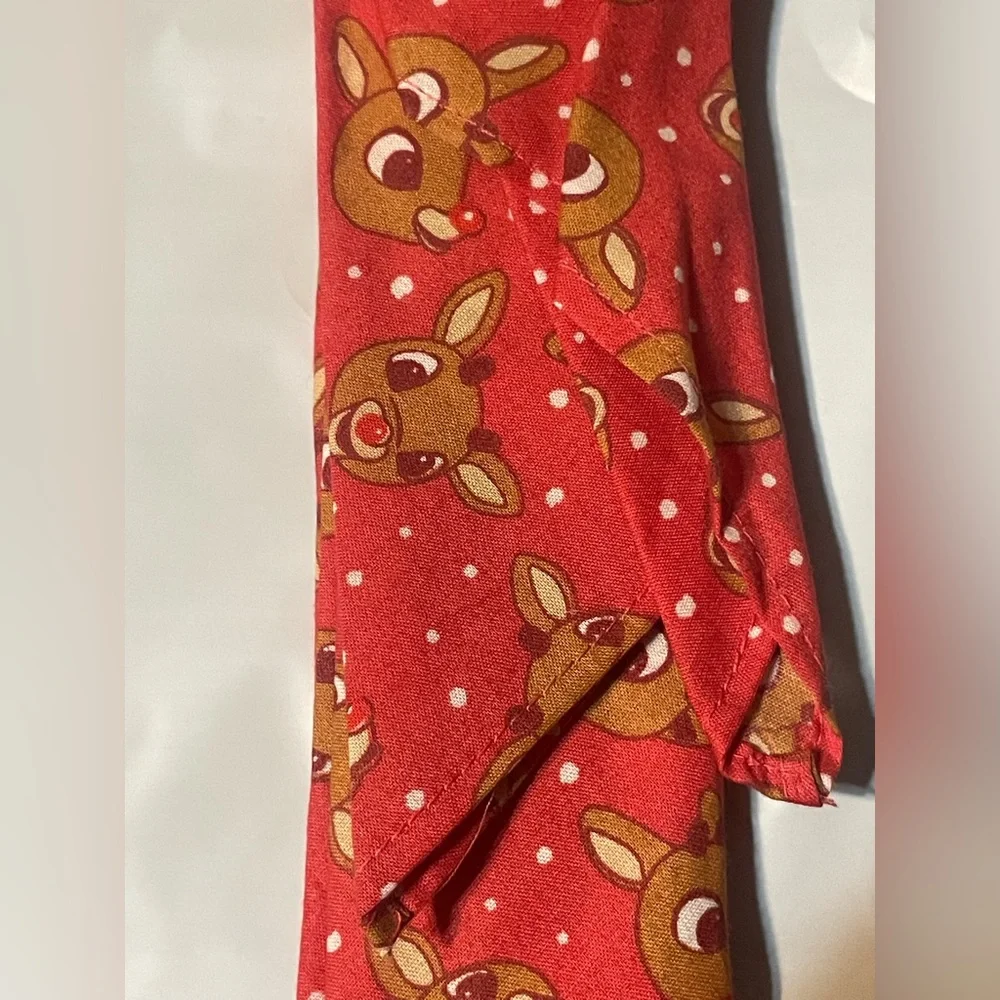🔴 3/$12 Red Rudolph Reindeer Bandana!‎ NEW!
