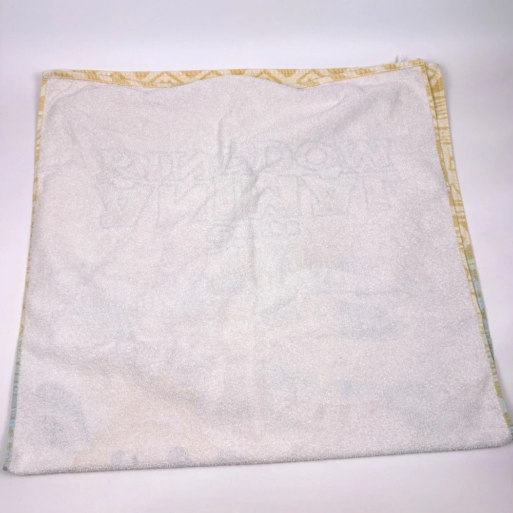 VTG Disney Parks Animal Kingdom Oversized Heavy Weight Beach Towel Fab 5 Mickey