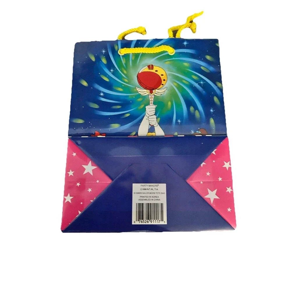 Sailor Moon Party Gift Bag Japanese Anime Manga Kids Birthday Party Vintage