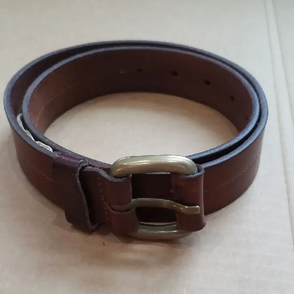 Abercrombie & Fitch Belt Men's S  Brown 1.5