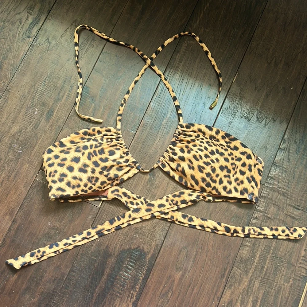 Monday Swimwear printed halter
