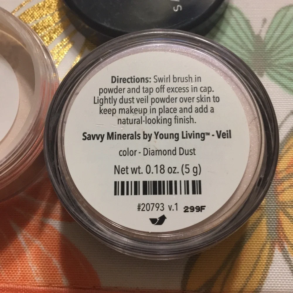 2 Savvy Minerals Young Living Veil Powder Diamond