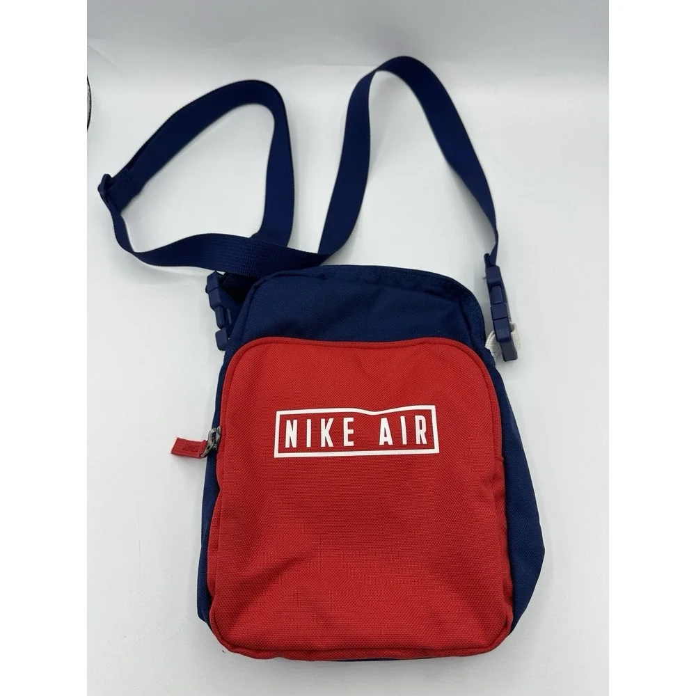 Nike Air Sling Small 2.0 Crossbody Bag BA5900-492 Red Blue Shoulder
