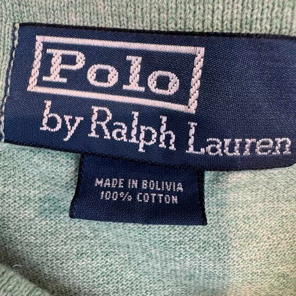 Polo Ralph Lauren Mens XXL Green Pique Short Sleeve Pony Logo Polo Shirt