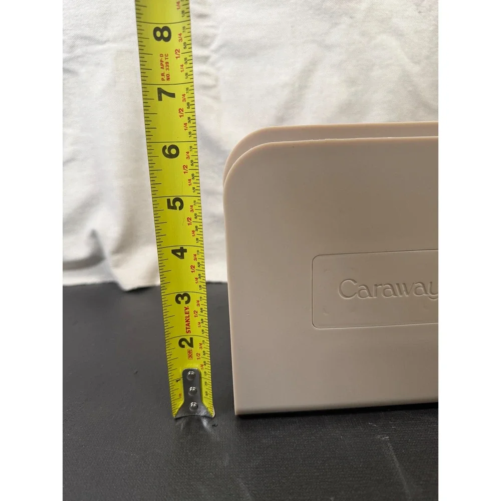 Caraway Magnetic Pan Rack Home OS Cream Modular Kitchen Organization Set of 2