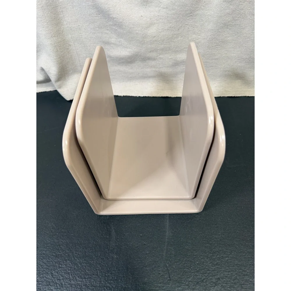 Caraway Magnetic Pan Rack Home OS Cream Modular Kitchen Organization Set of 2