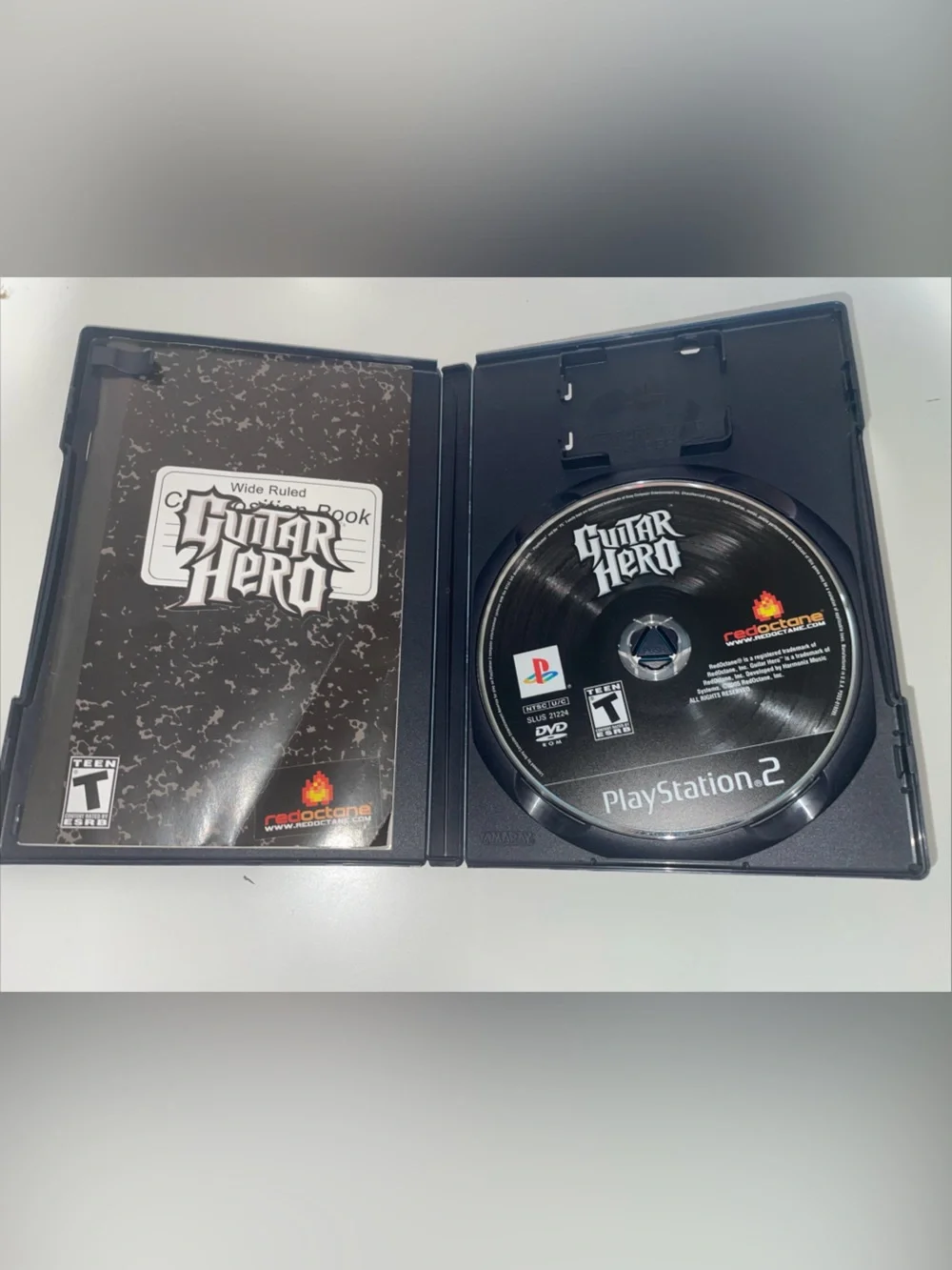 Guitar Hero (Sony PlayStation 2, PS2) Complete CIB