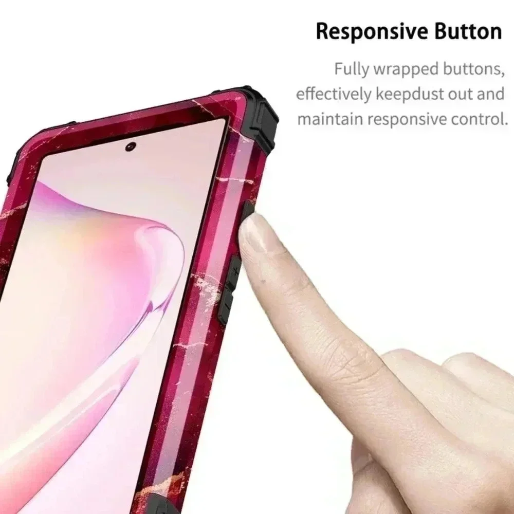 Google Pixel 6 Pro Case,Heavy Duty Shockproof Protection Wine Red (New)