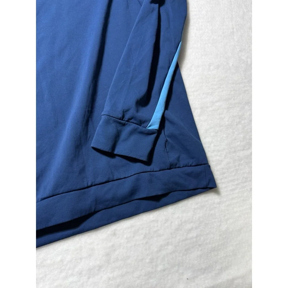 Men's Adidas Climate Boston Marathon 2019 Blue Long Sleeve Shirt XXL