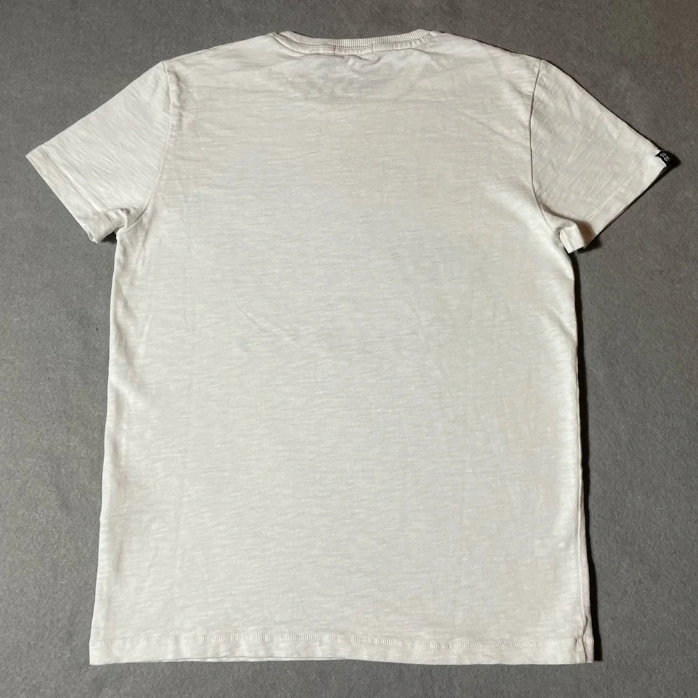 Superdry NY Men’s T-shirt White Size Large Short Sleeve