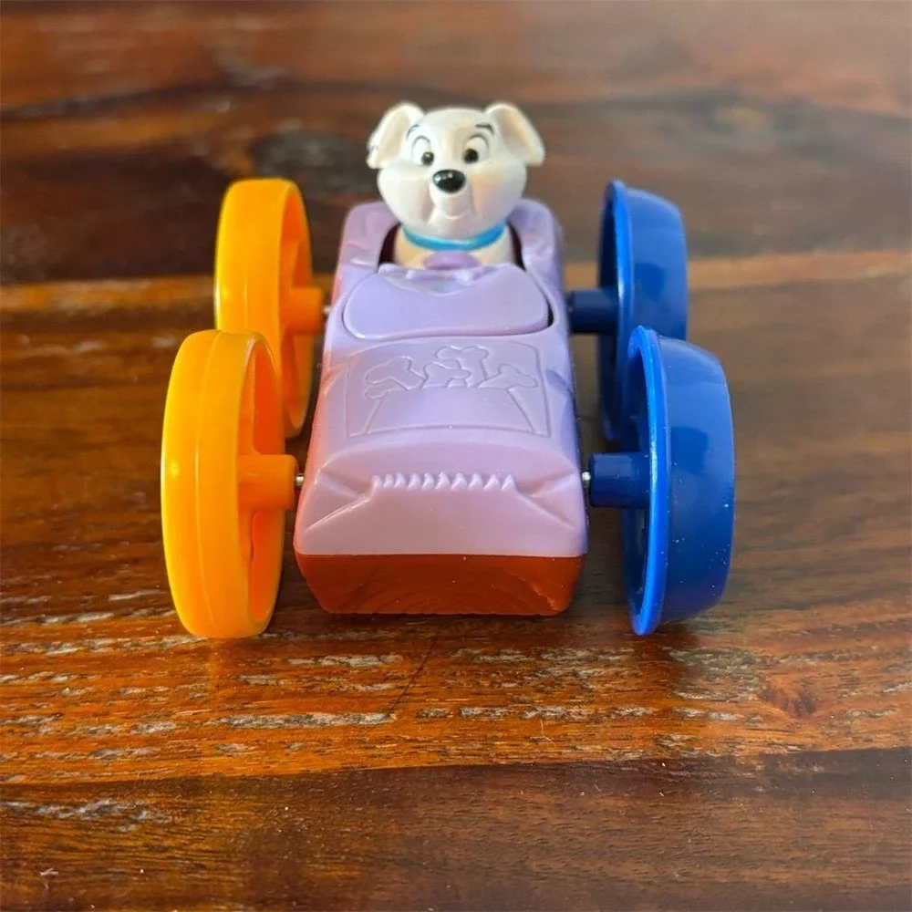 Vintage McDonald's 101 Dalmatians Flip Car Toy 1990s‎ Collectible