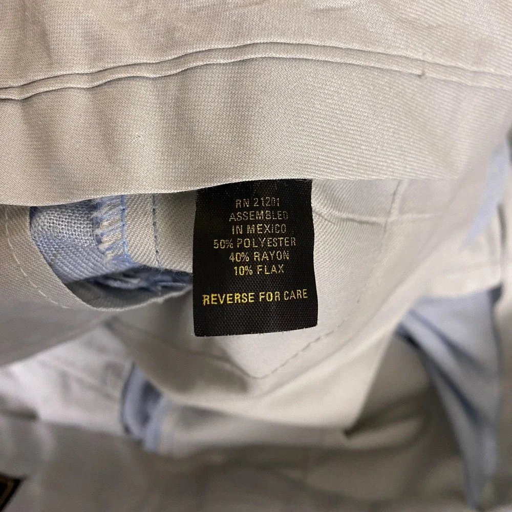 Vintage Farah Clothing Dress Pants‎ Men's Size 42x29 Straight Leg Light Blue