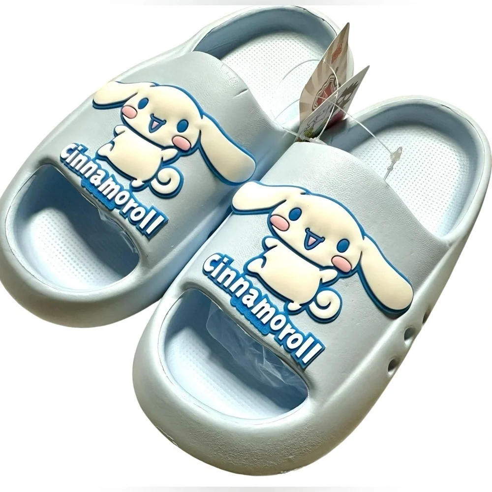 Sanrio Cinnamoroll Kids Slippers - Light Blue