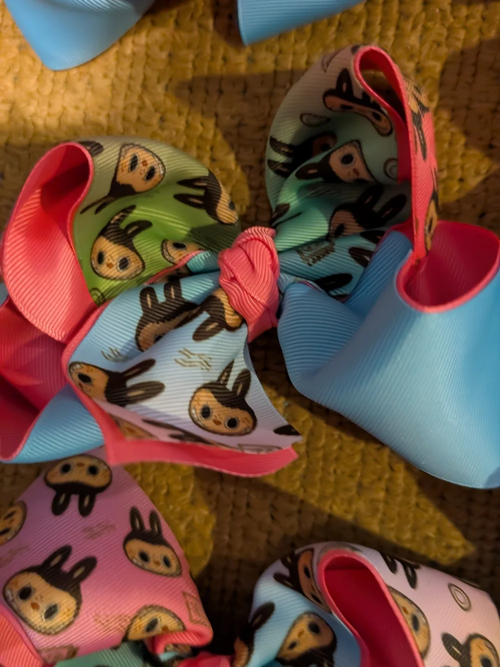 6 New Labubu Hair Bows