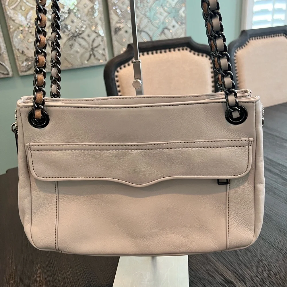 Rebecca Minkoff Swing Crossbody/Shoulder Putty Leather Cross Body Bag