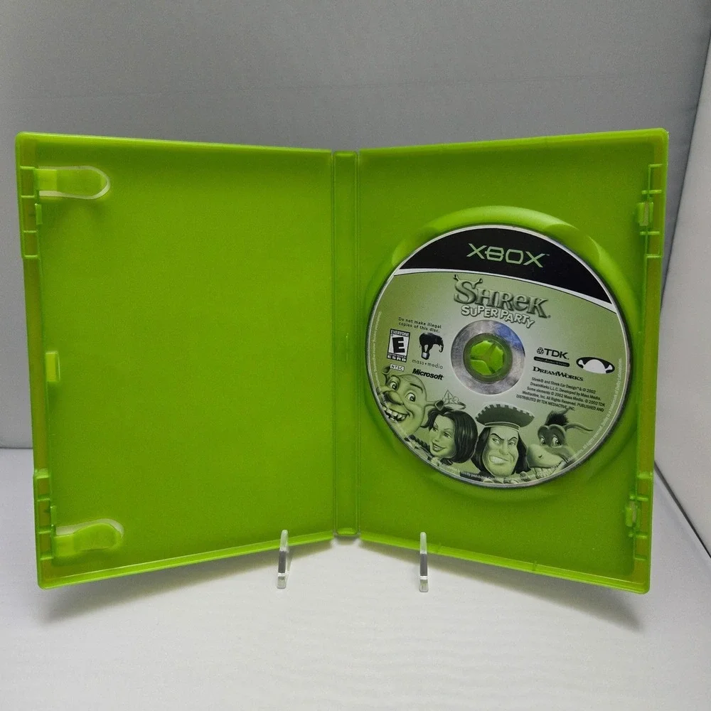Shrek Super Party 2002 - Microsoft Xbox -‎ Original Case And Game Disc Working