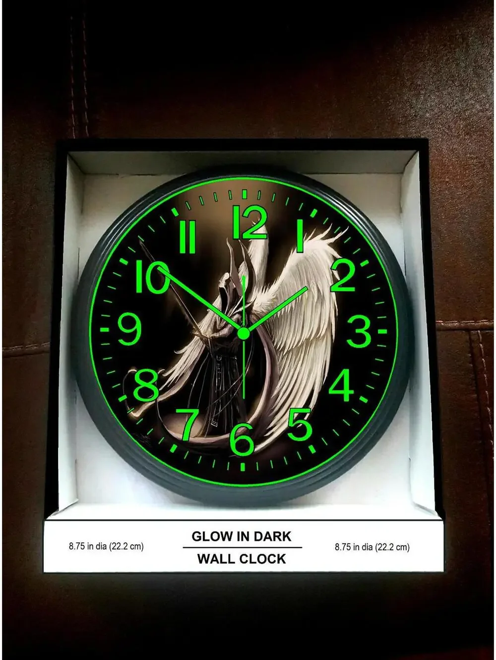 Archangel Studio Glow in the Dark Wall Clock NEW in Box