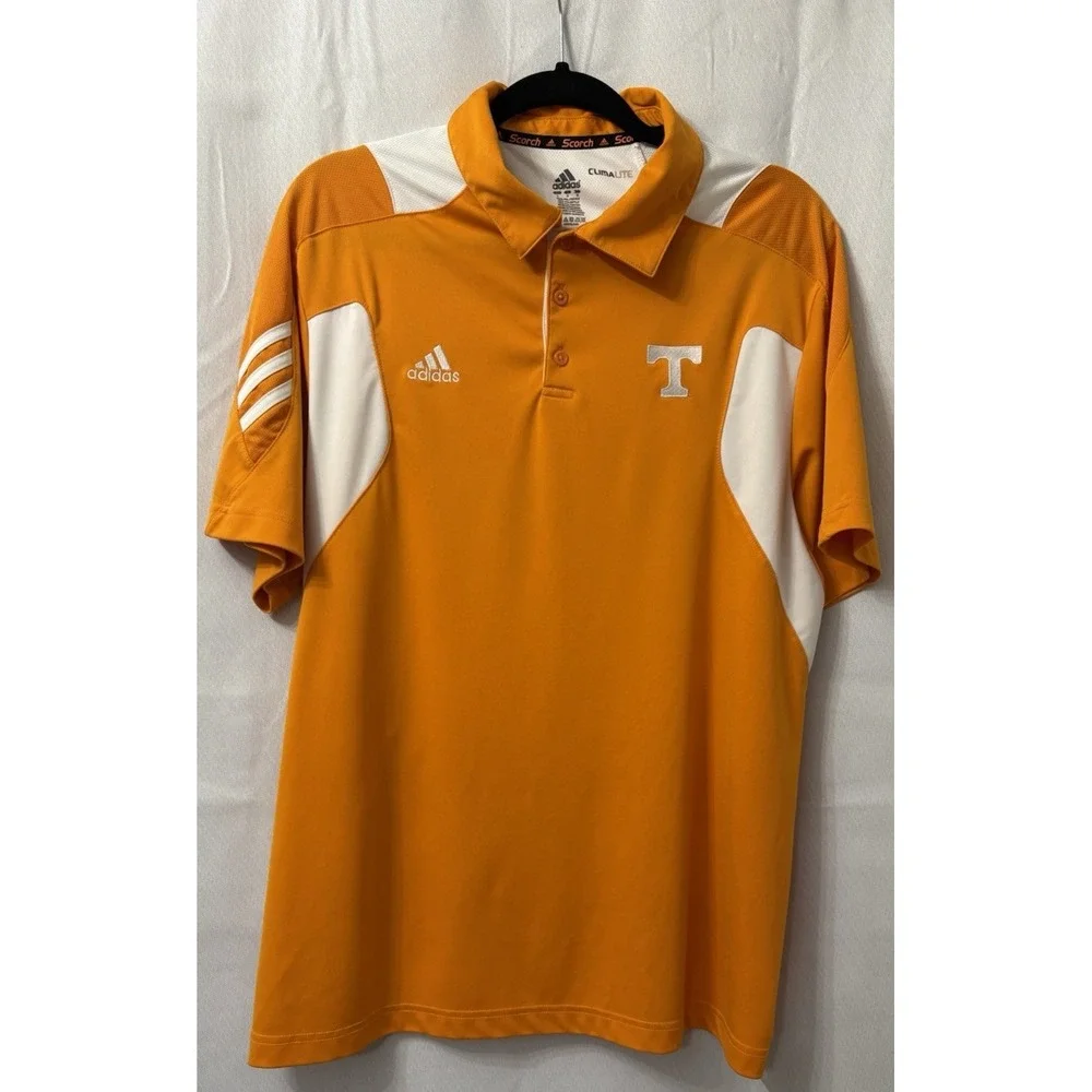 Adidas Pillover Shirt Size L University Of Tennesse Vols Cuma Scorch Orange golf