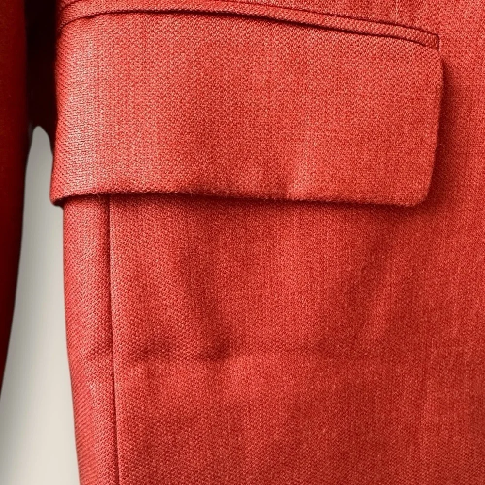 Oscar de la Renta Silk Wool Blend Sport Blazer 40R