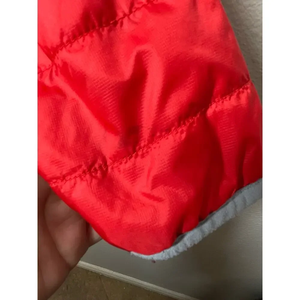 Columbia Boys Jacket Mighty Lite Lightweight Puffer Red Size Small 8 Omni Heat