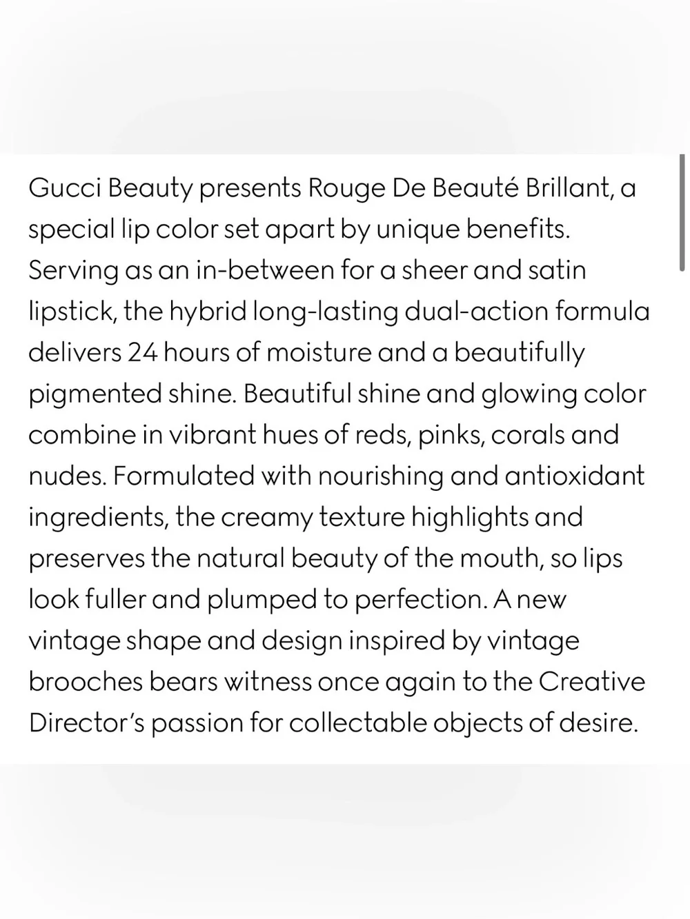 Gucci smooth #lipstick flowers