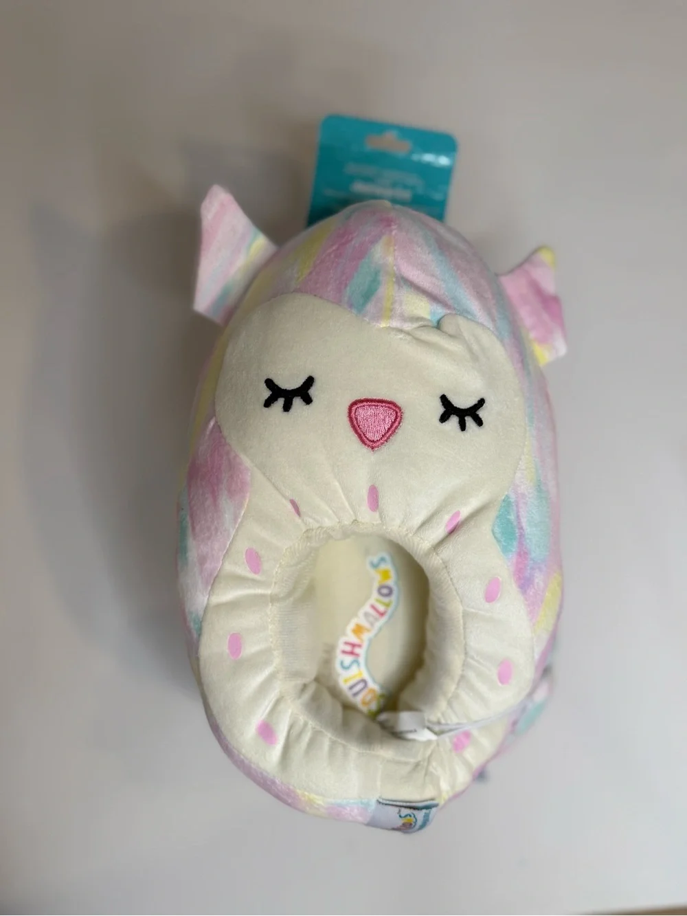 Squishmallows plush slippers