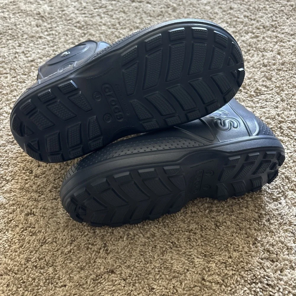 Crocs Handle It Rain Navy Childrens Wellingtons 100% Thermoplastic Kids 3