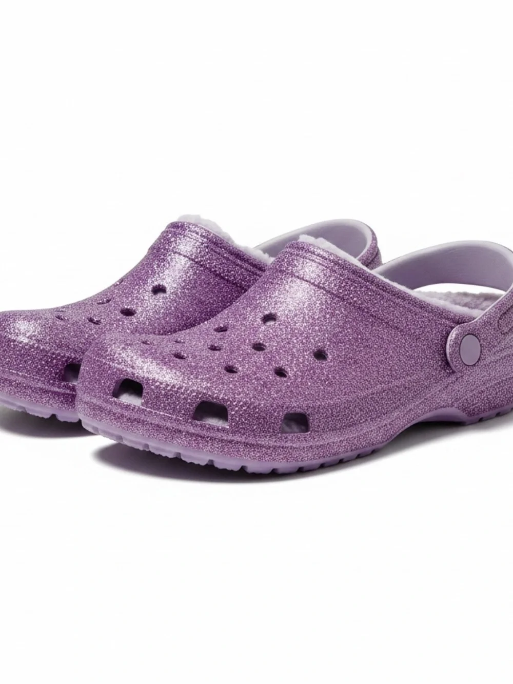 CROCS sparkling purple
