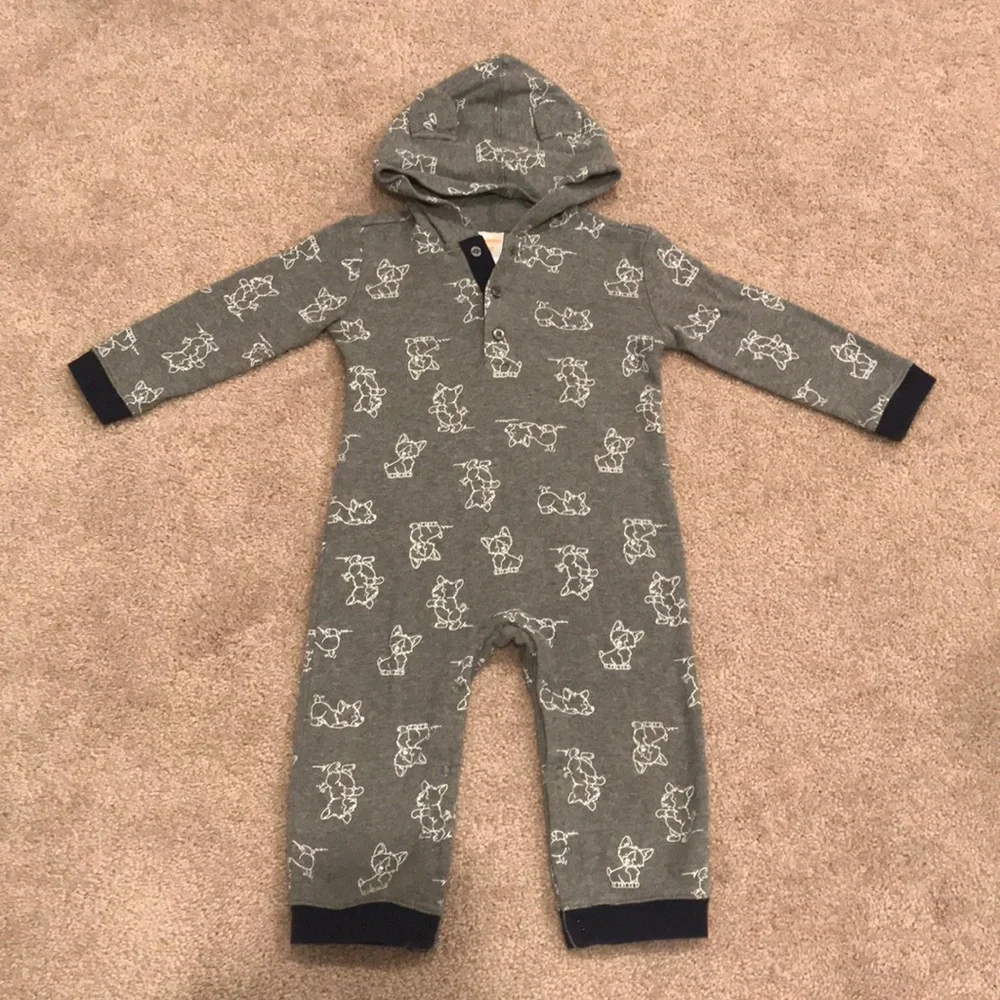 Gymboree Puppy Jumpsuit (size 18-24m)