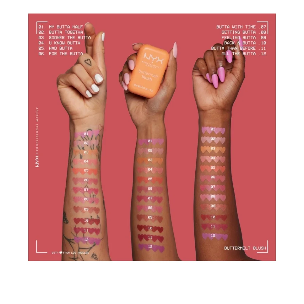 NYX coral butta