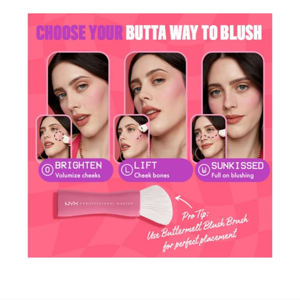 NYX blends coral glow