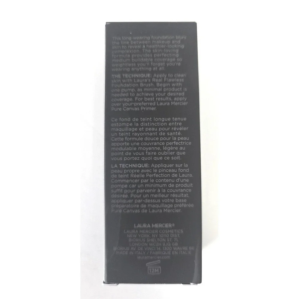 NEW Laura Mercier Real Flawless Weightless‎ Perfecting Foundation 4N2 Tea 1oz