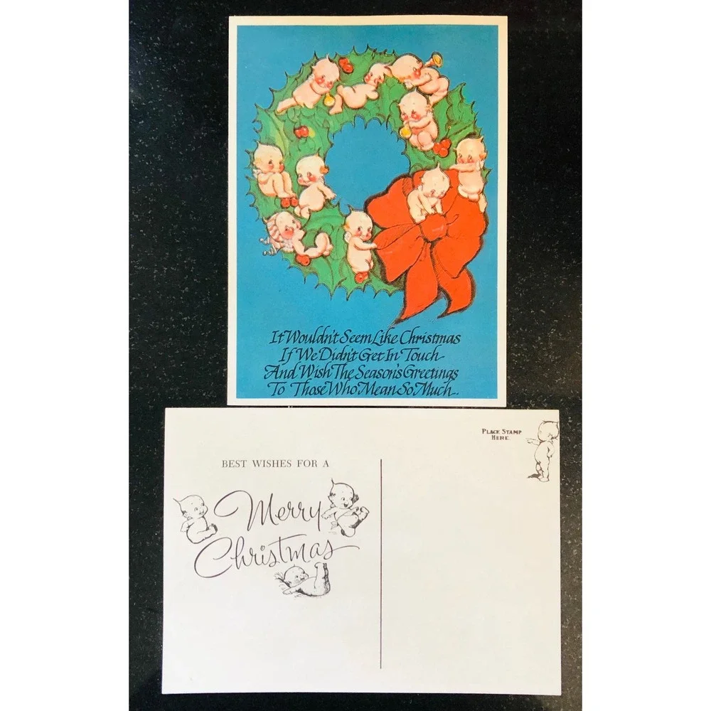 Kewpie vintage kard