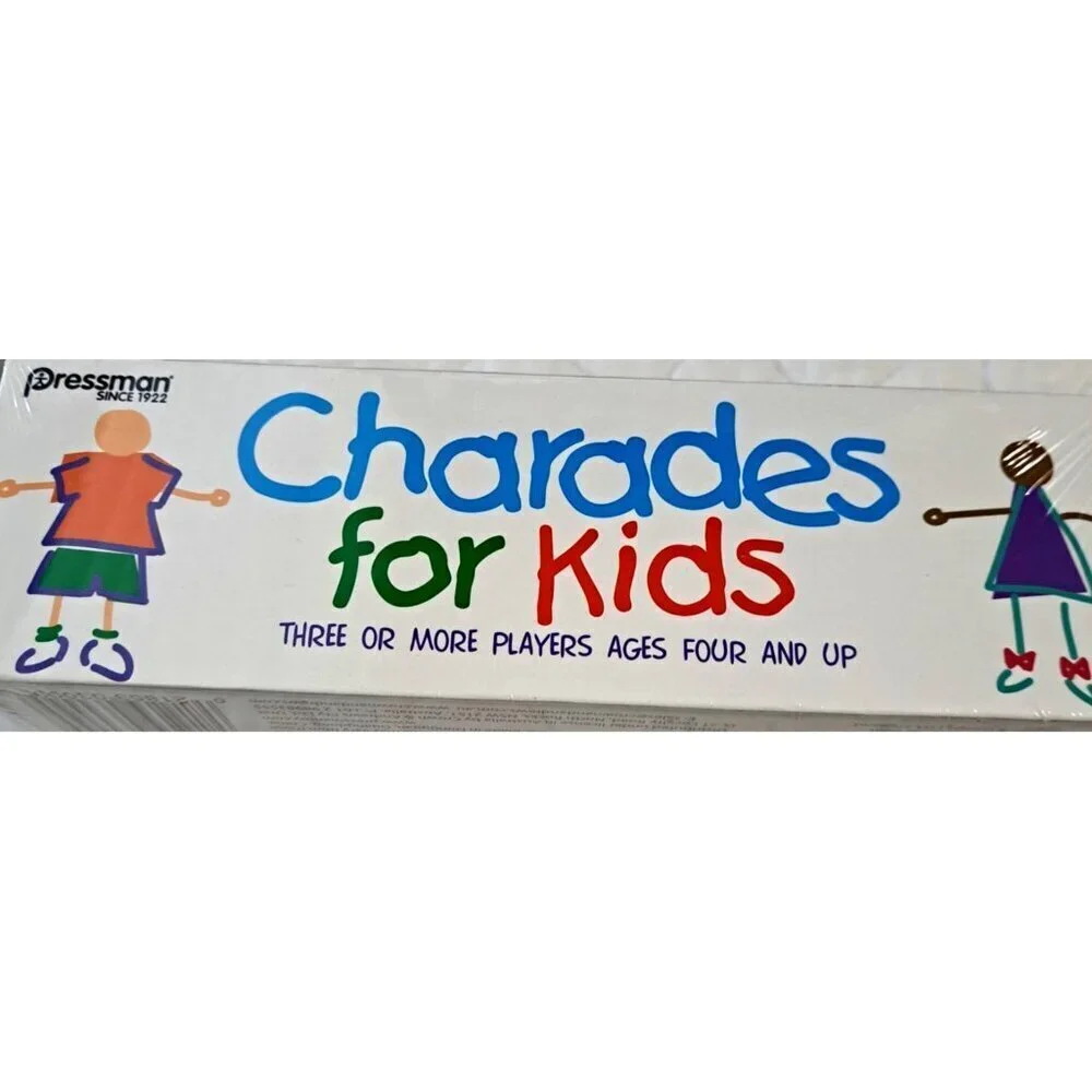 Pressman charades kids