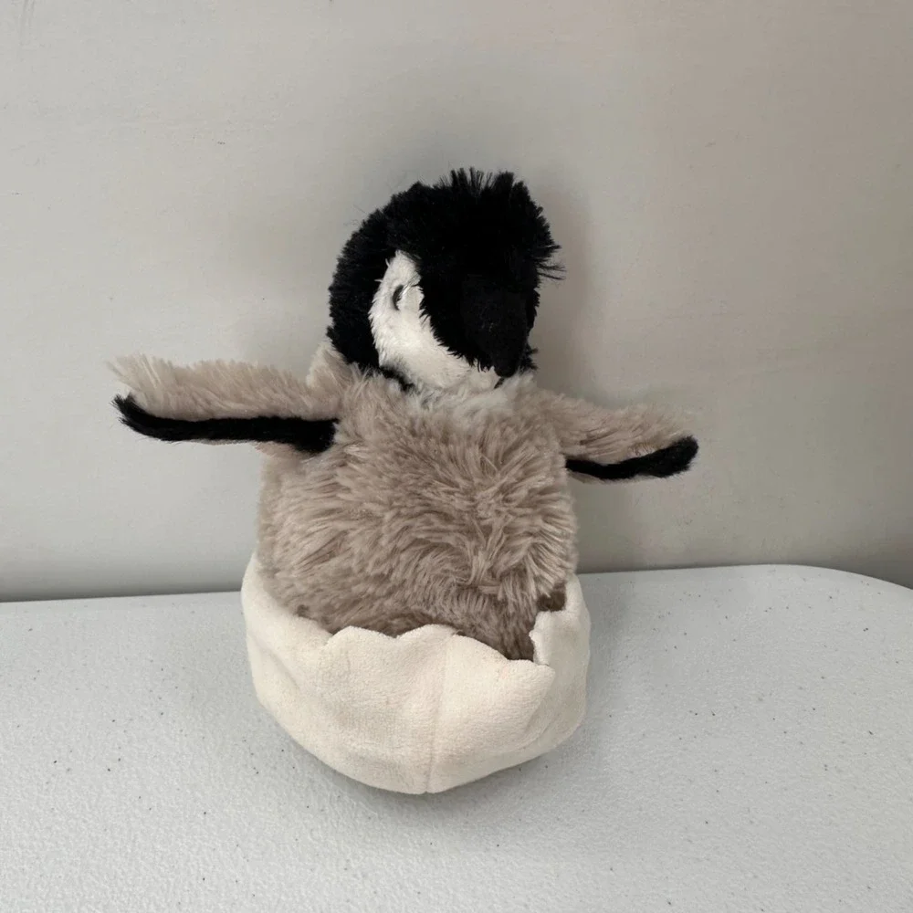 Douglas Cuddle Toys Plush Barn Owl & Penguin Chick Set 8