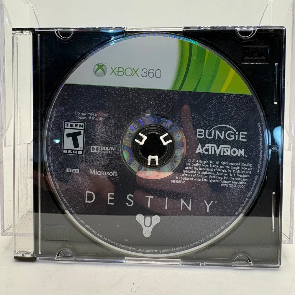 Destiny Xbox 360 Bungie Activision Microsoft Video Game Disc Only NTSC