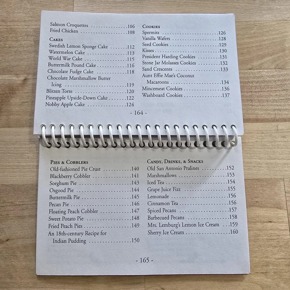 Tales From Texas Tables Recipes &‎ More Cookbook Carol Blakely Spiral Bound 2003