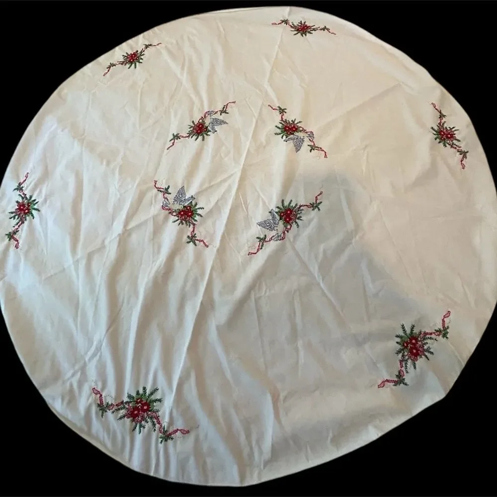 Vintage handmade embroidered