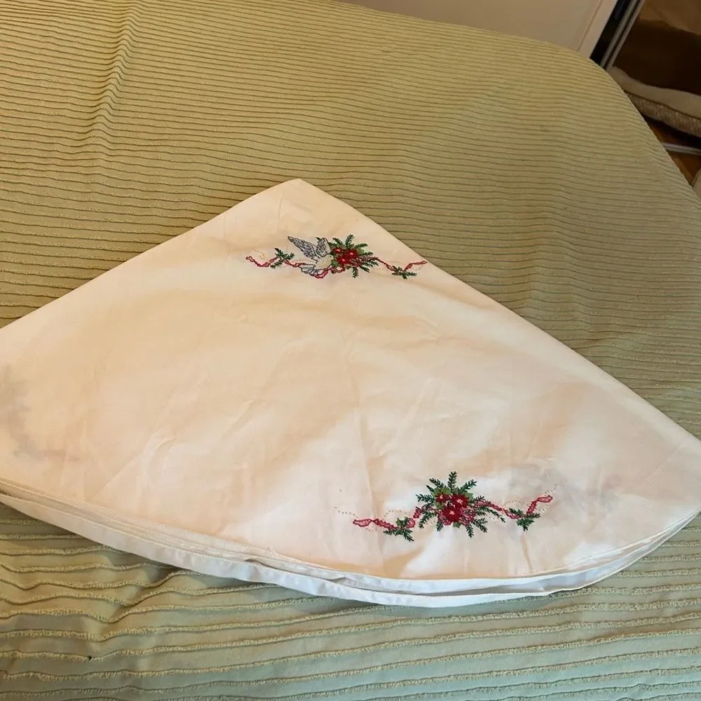 Vintage handmade embroidered