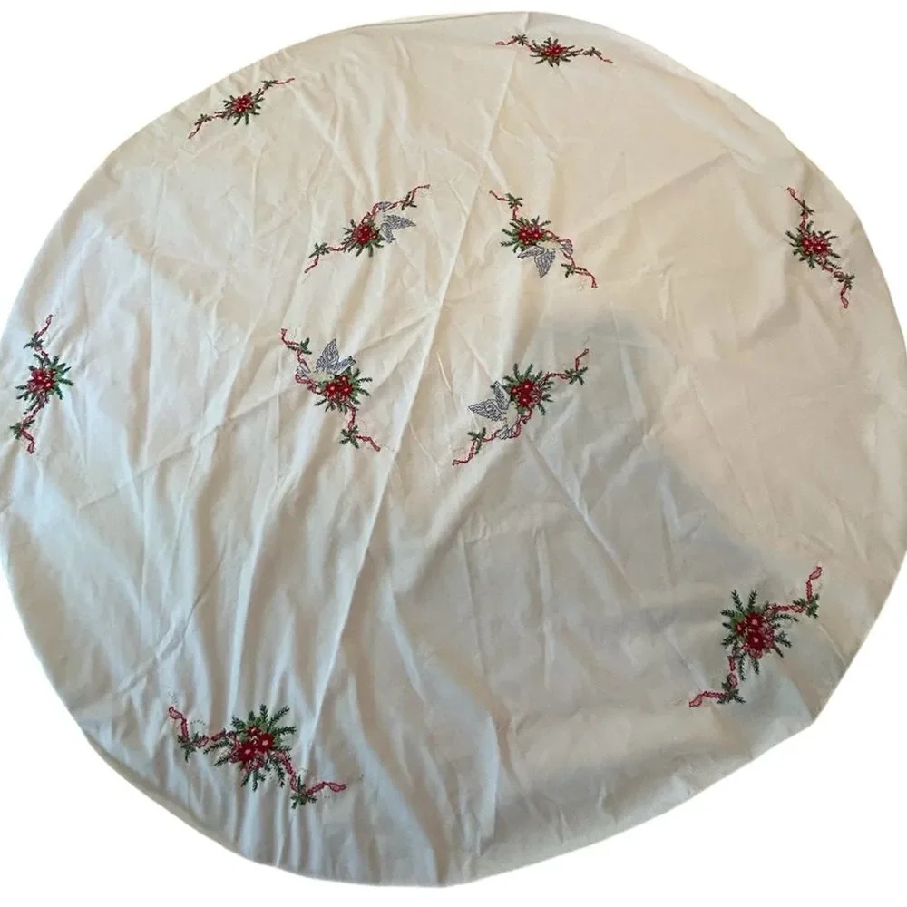 Vintage handmade embroidered