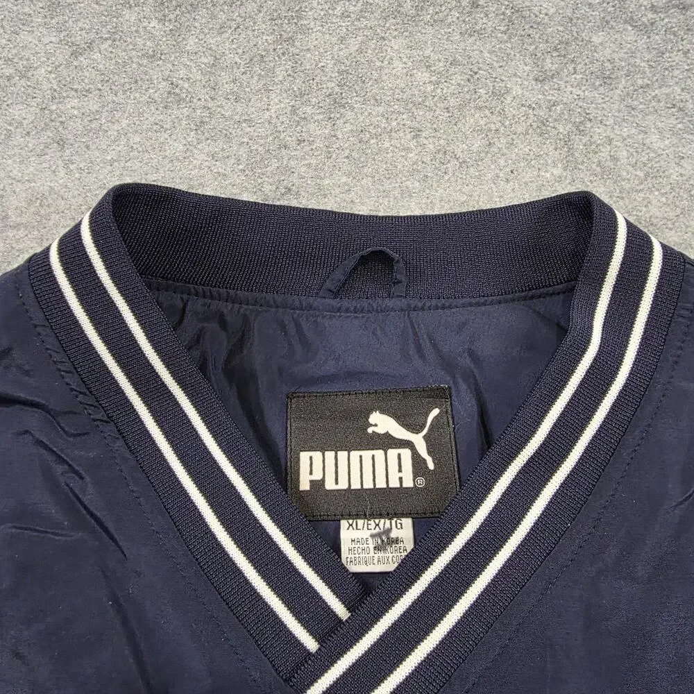 Vintage New York Yankees Vs Mets Jacket Mens XL Blue MLB‎ World Series Puma 2000