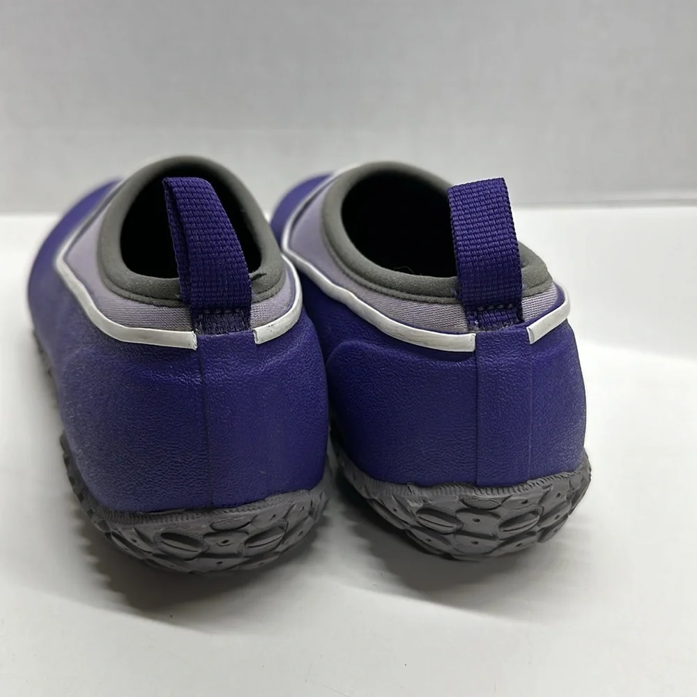 The Orginal Muck Boot Company Shoes Slip On Flats Waterproof Purple Kids Size 6